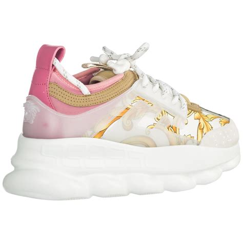 scarpe versace donna 2022|versace pink sneakers.